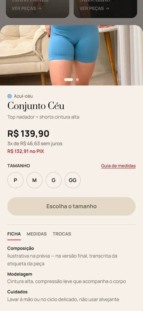 Top Fitness: Ficha